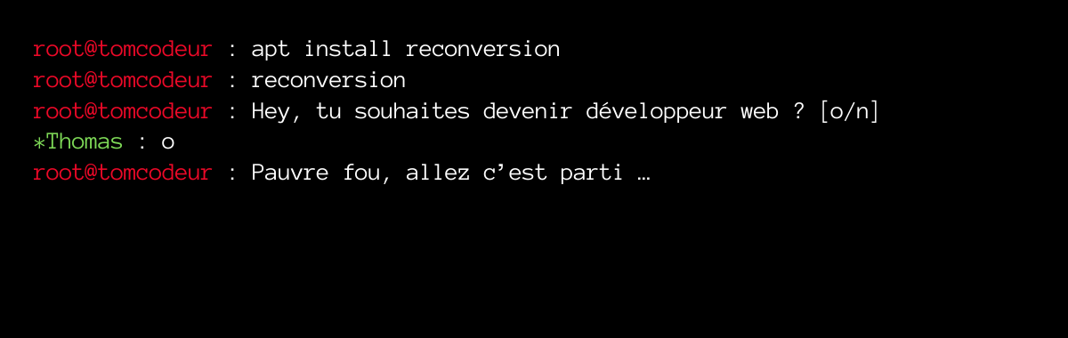 Ma reconversion de Carrossier à Développeur : « C’est long, on doute, mais le jeu en vaut largement la chandelle »