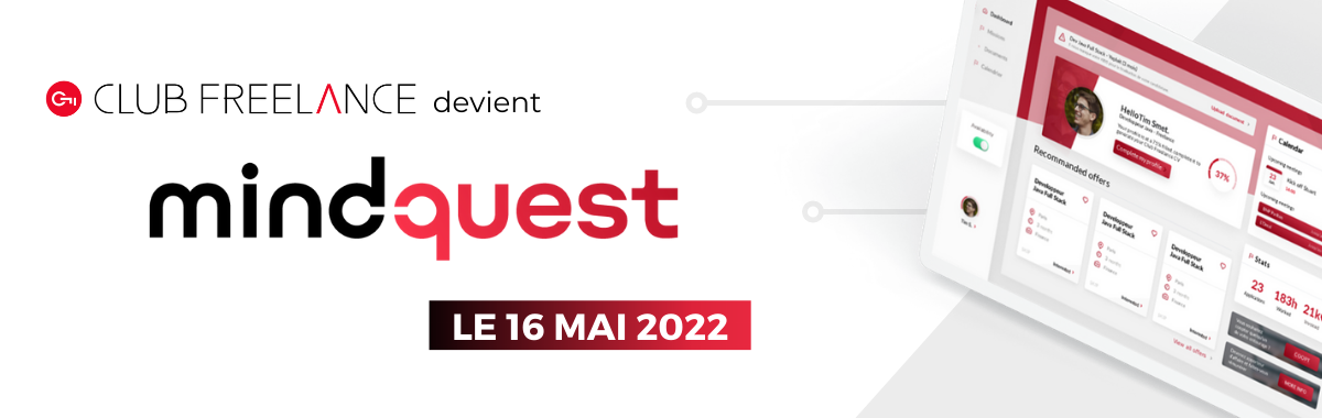 Club Freelance devient Mindquest le 16 mai 2022